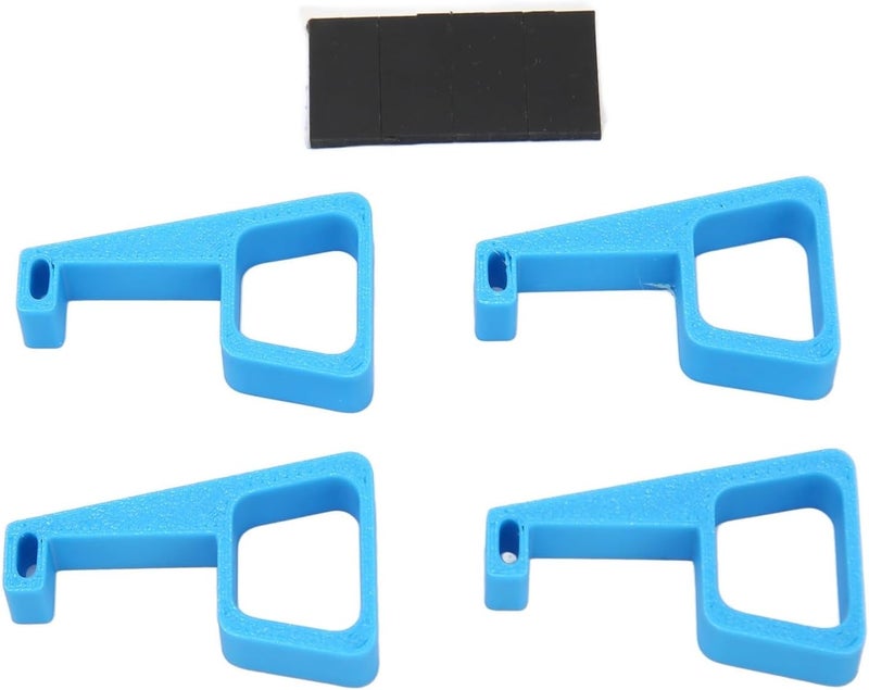 ciciglow Bracket for Slim, 4PCS Console Horizontal Holder Game Machine Cooling Legs with Anti Slip Pads, Heightening Bracket for Slim, for Better Heat Dissipation (Blue) - Image 1